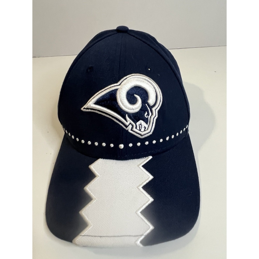 New Era 9Forty NFL Los Angeles Rams Strap Back Rams Logo Draft On Stage Hat